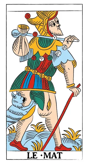 Marseille Tarot card — The Fool